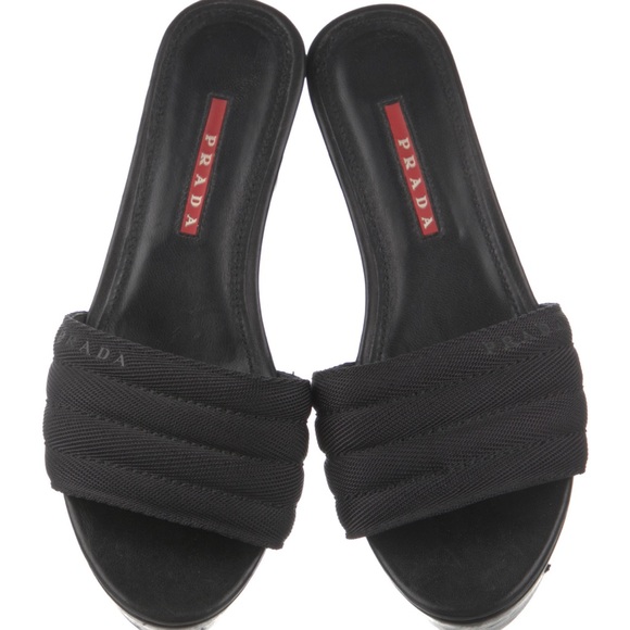 Prada Sport Leather Slides
•   Black
•   Platform
Comfortable & stylish - Picture 4 of 8